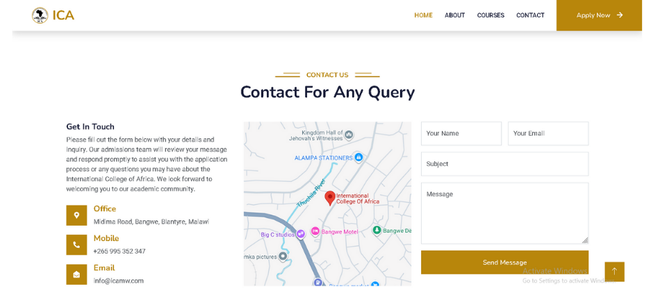 International College of Africa